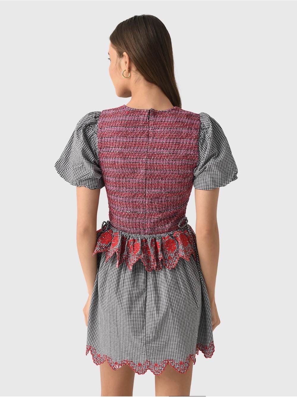 DAMSON MATTER Women's Audrey Mini Dress - Picture 4 of 13